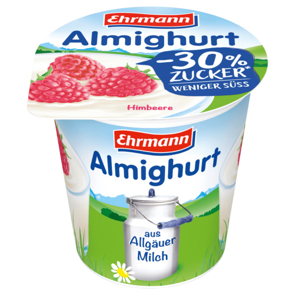 Bild 1 von Ehrmann Almighurt -30% Zucker Himbeere 150g