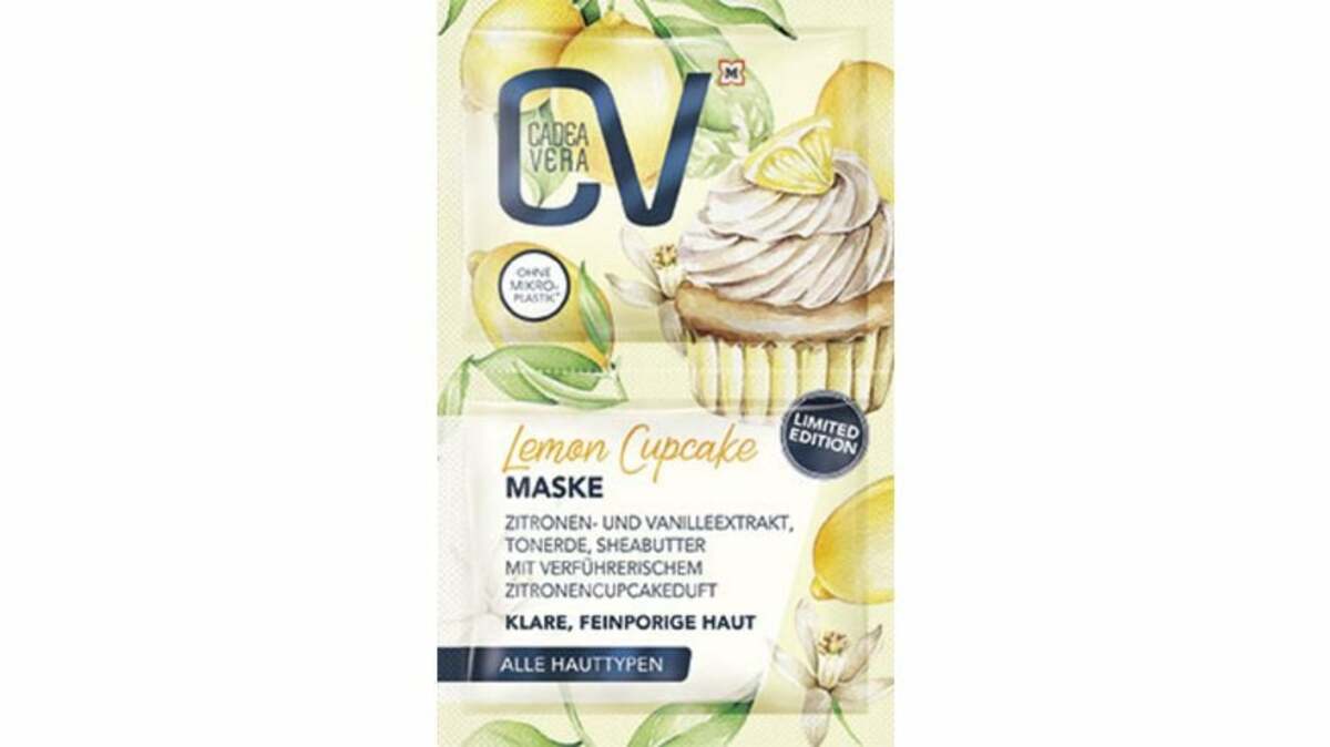 Bild 1 von CV Lemon Cupcake Maske Limited Edition