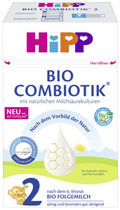 Hipp Bio Combiotik 2 nach dem 6. Monat 600G