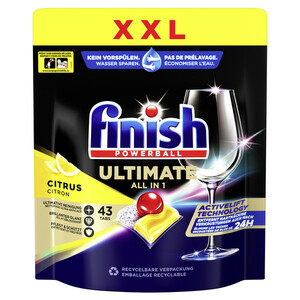 Finish Powerball Ultimate All-in-1 Tabs Citrus XXL 43ST