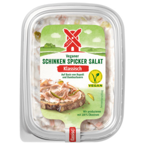 Rügenwalder veganer Schinken Spicker Salat