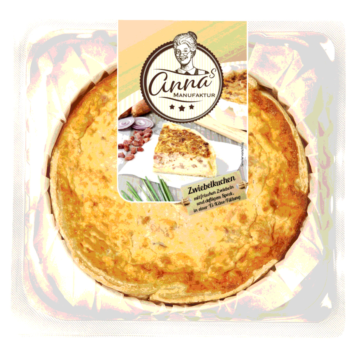 Bild 1 von Anna's Manufaktur Zwiebelkuchen 600g