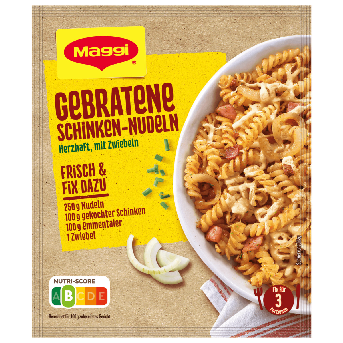 Bild 1 von Maggi Fix Gebratene Schinken-Nudeln 26g