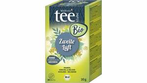 Müllers Teestube Bio Kräutertee Beutel Zweite Luft