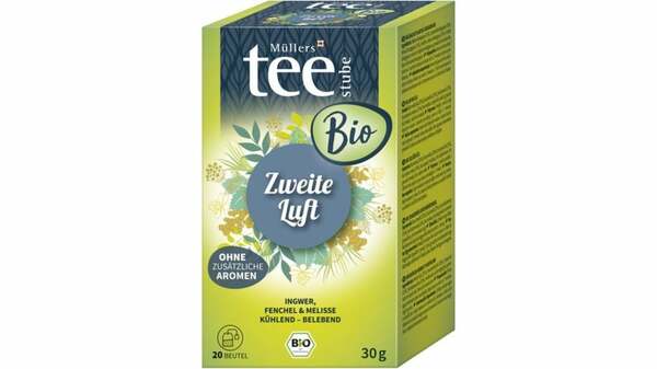 Bild 1 von Müllers Teestube Bio Kräutertee Beutel Zweite Luft