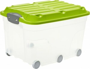 Rotho Aufbewahrungsbox Roller 6 57  l, grün