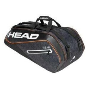 Tennistasche Head Tour Team Supercombi 9R schwarz/orange