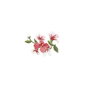 Aufkleber Blütenzweig ca.L9cm, pastell