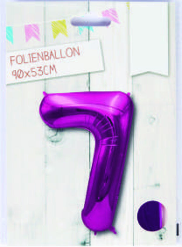Bild 1 von Folienballon-Zahlen