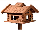Bild 3 von dobar Vogelfutterhaus »Tirol«, inkl. Standfuß, H 117 cm, aus Holz