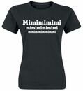 Bild 1 von Sprüche Mimimimimi T-Shirt schwarz
