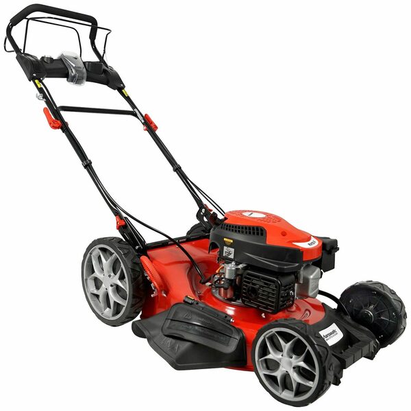 Bild 2 von Hanseatic Benzinrasenmäher »BRM 5117-2 A E-Start«, 51 cm Schnittbreite, mit Radantrieb