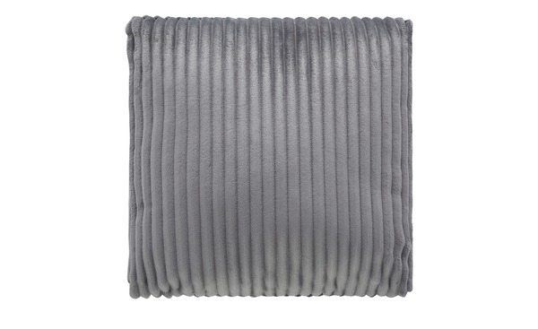 Bild 1 von Kissen  Manchester grau 100% Polyesterfüllung, 400gr. Dekokissen & Decken