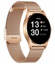 Bild 1 von XCOAST JOLI Damen Smartwatch (3,9 cm/1,3 Zoll) Fitness Tracker, neueste Generation, 3-tlg., mit goldenem Mesh Armband, IP67 wasserdicht, Herzfrequenz, Blutdruck, Blutsauerstoff, Schlaf