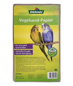 Dehner Vogelsandpapier, 8 Blatt