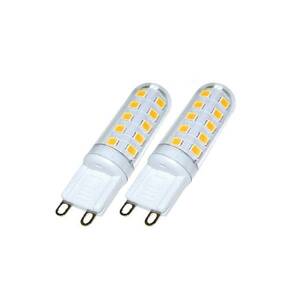LED-Stiftsockellampe G9 3W im Doppelpack, dimmbar