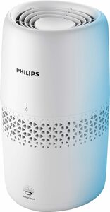 Philips Luftbefeuchter HU2510/10 2000er Serie, 2,00 l Wassertank, NanoCloud Technologie, 2-Liter-Wasserbehälter, Räume bis zu 31 m²