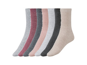 esmara Damen Socken, 7 Paar, mit hohem Baumwollanteil