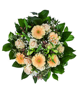 Blumenstrauß Elegance Creme, ca. Ø42 cm