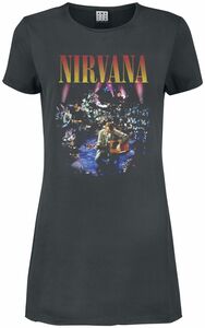 Nirvana Amplified Collection - Live In NYC Kurzes Kleid charcoal