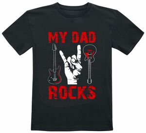Familie & Freunde My Dad Rocks - Kids - My Dad Rocks T-Shirt schwarz