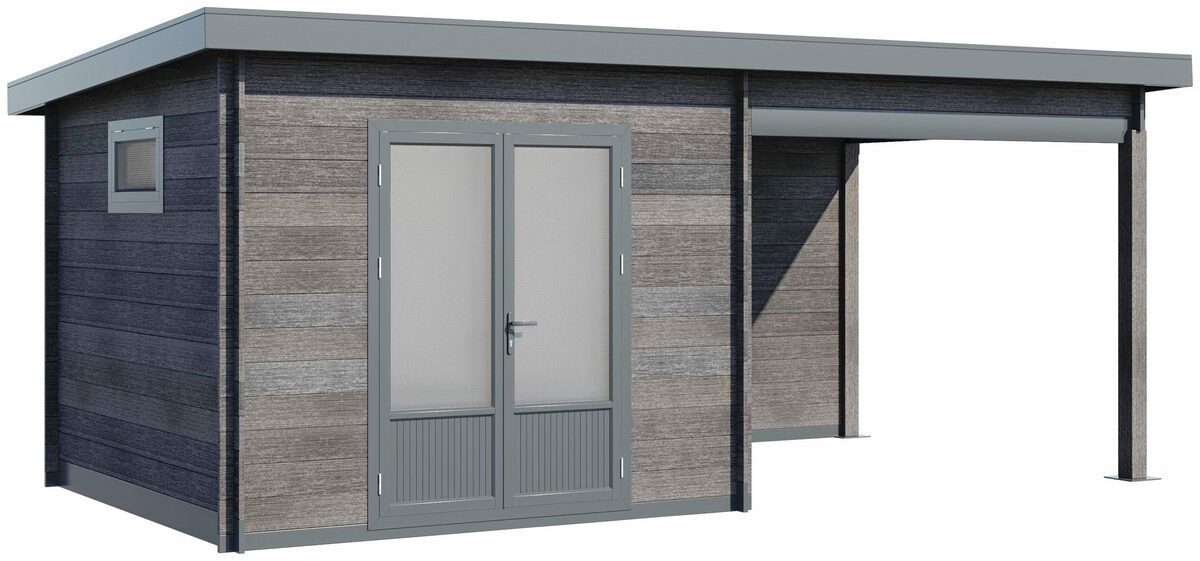 Bild 2 von Wolff Gartenhaus »WPC-Trend D«, BxT: 600x332 cm, mit Lounge