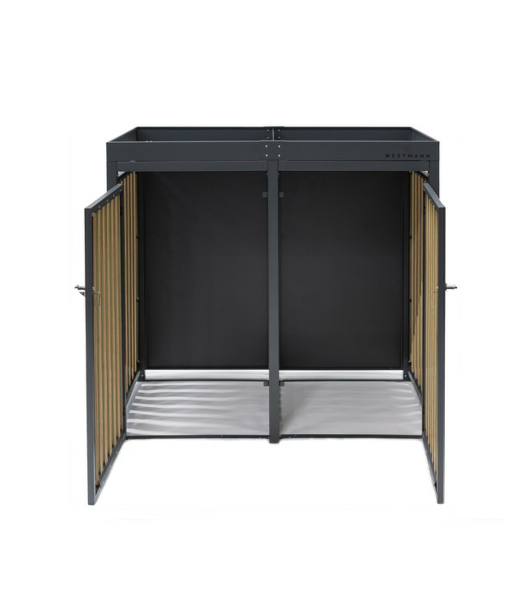 Bild 3 von Westmann Mülltonnenbox 240 l, ca. B134/H125/T84 cm