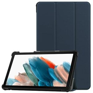 VOVIPO Samsung Galaxy Tab A8 10.5 Zoll Hülle,Ultra Slim Cover Trifold Stand Hardshell Hülle für 10.5 Zoll Galaxy Tab A8 2021 SM-X205/X200-Navy