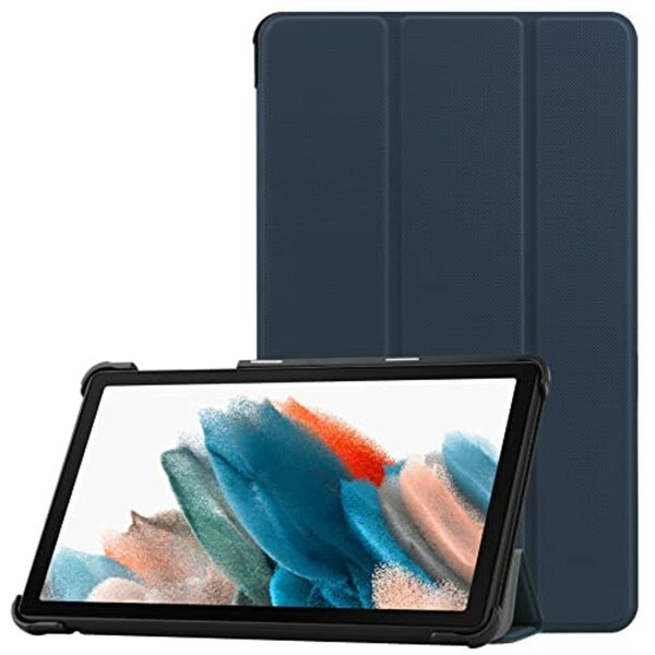 Bild 1 von VOVIPO Samsung Galaxy Tab A8 10.5 Zoll Hülle,Ultra Slim Cover Trifold Stand Hardshell Hülle für 10.5 Zoll Galaxy Tab A8 2021 SM-X205/X200-Navy