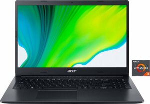 Acer A315-23-R7LM Notebook (39,62 cm/15,6 Zoll, AMD Ryzen 3 3250U, Radeon Graphics, 256 GB SSD, Kostenloses Upgrade auf Windows 11, sobald verfügbar)