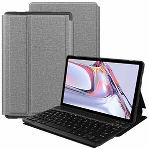 VOVIPO Tastatur Hülle für Galaxy Tab A7 10.4 2020 [QWERTZ Deutsches], Ständer Schutzhülle mit magnetisch abnehmbar Tastatur für Galaxy Tab A7 10.4 2020 (SM-T500/T507)
