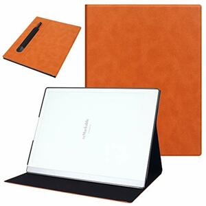 VOVIPO Ultra Slim Book Folio Ledertasche mit Ständer und P-Tasche für Remarkable 2 10.3 2020 Digital Paper