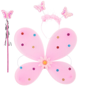 Kostüm-Set Schmetterling mit LEDs