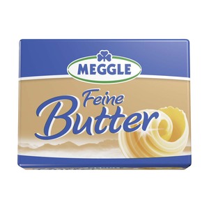 MEGGLE FEINE BUTTER
jede 250-g-Packung