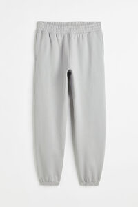 H&M Baumwoll-Joggpants Relaxed Fit Grau, Jogginghosen in Größe XL. Farbe: Grey
