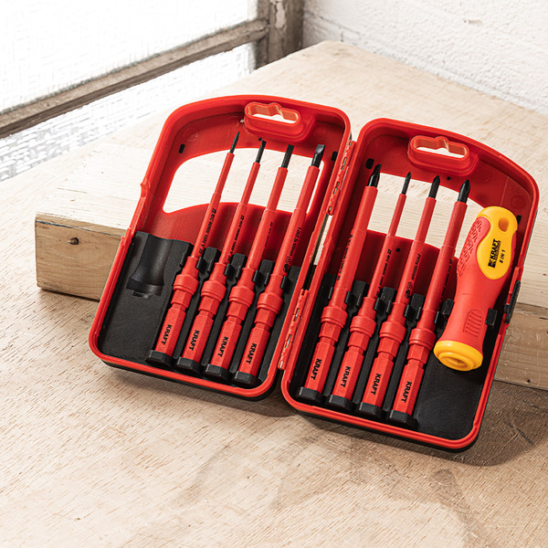 Bild 2 von Kraft Werkzeuge Isolierte Schraubendreher 8 in 1