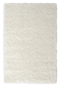 Teppich My Shaggy, 100cm x 150cm, Farbe Weiß, rechteckig, Florhöhe 37mm