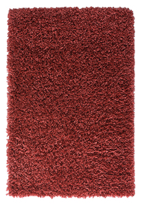Teppich My Shaggy, 60cm x 90cm, Farbe Weinrot, rechteckig, Florhöhe 37mm