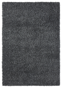 Teppich My Shaggy, 160cm x 230cm, Farbe Dunkelgrau, rechteckig, Florhöhe 37mm