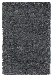 Teppich My Shaggy, 120cm x 180cm, Farbe Dunkelgrau, rechteckig, Florhöhe 37mm