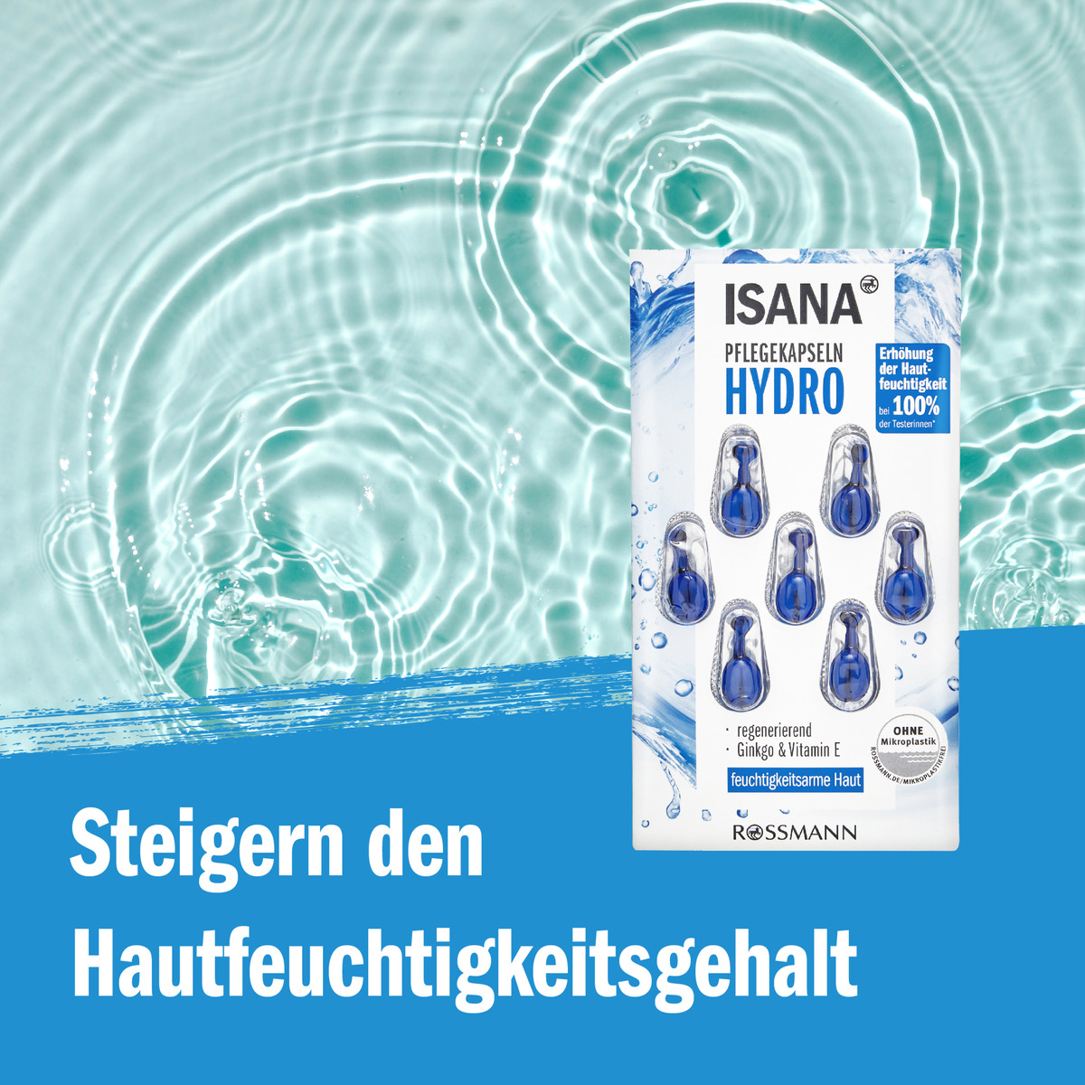Bild 2 von ISANA Hydro Booster Pflegekapseln