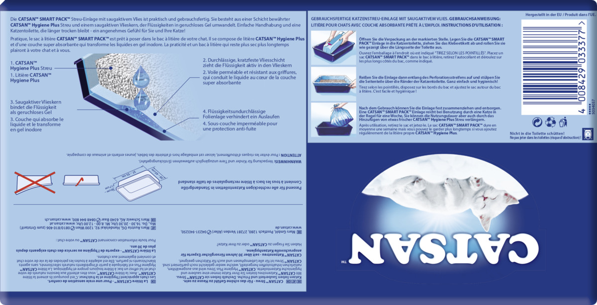 Bild 2 von Catsan Hygiene Plus SMART PACK
