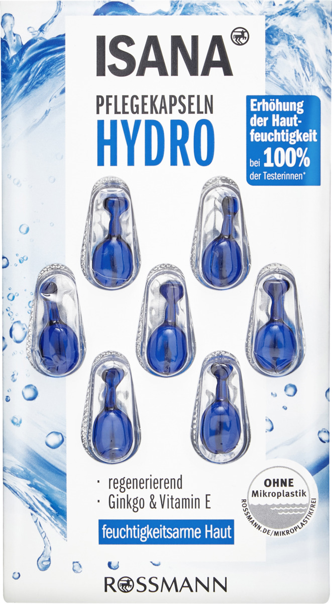 Bild 1 von ISANA Hydro Booster Pflegekapseln