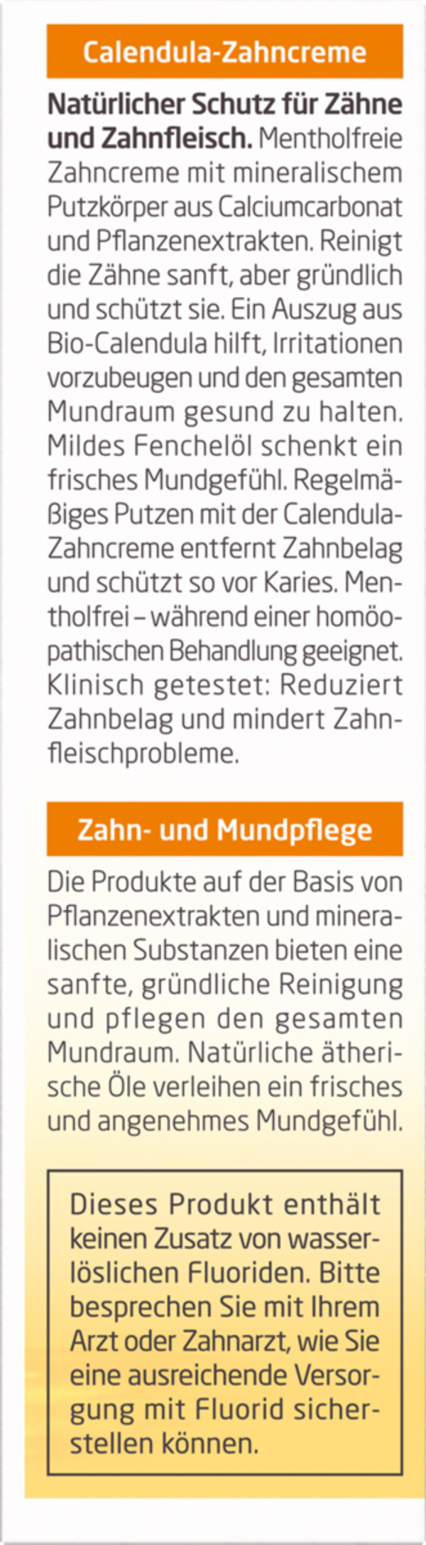 Bild 2 von Weleda Calendula-Zahncreme 5.19 EUR/100 ml