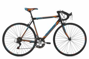KS Cycling Rennrad 28" Piccadilly schwarz-orange-blau RH 59 cm