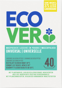 Ecover Universal Waschpulver Konzentrat Lavendel und Eukalyptus 40 WL