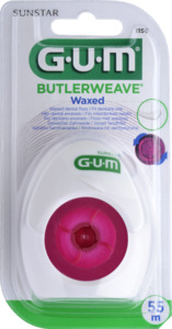 GUM® Butlerweave Zahnseide, gewachst