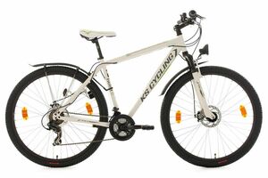 KS Cycling Mountainbike Hardtail ATB Twentyniner 29“ Heist weiß-grün RH 51 cm