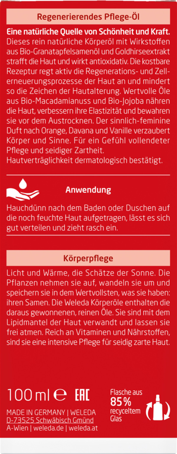 Bild 2 von Weleda Granatapfel Regenerations-Öl