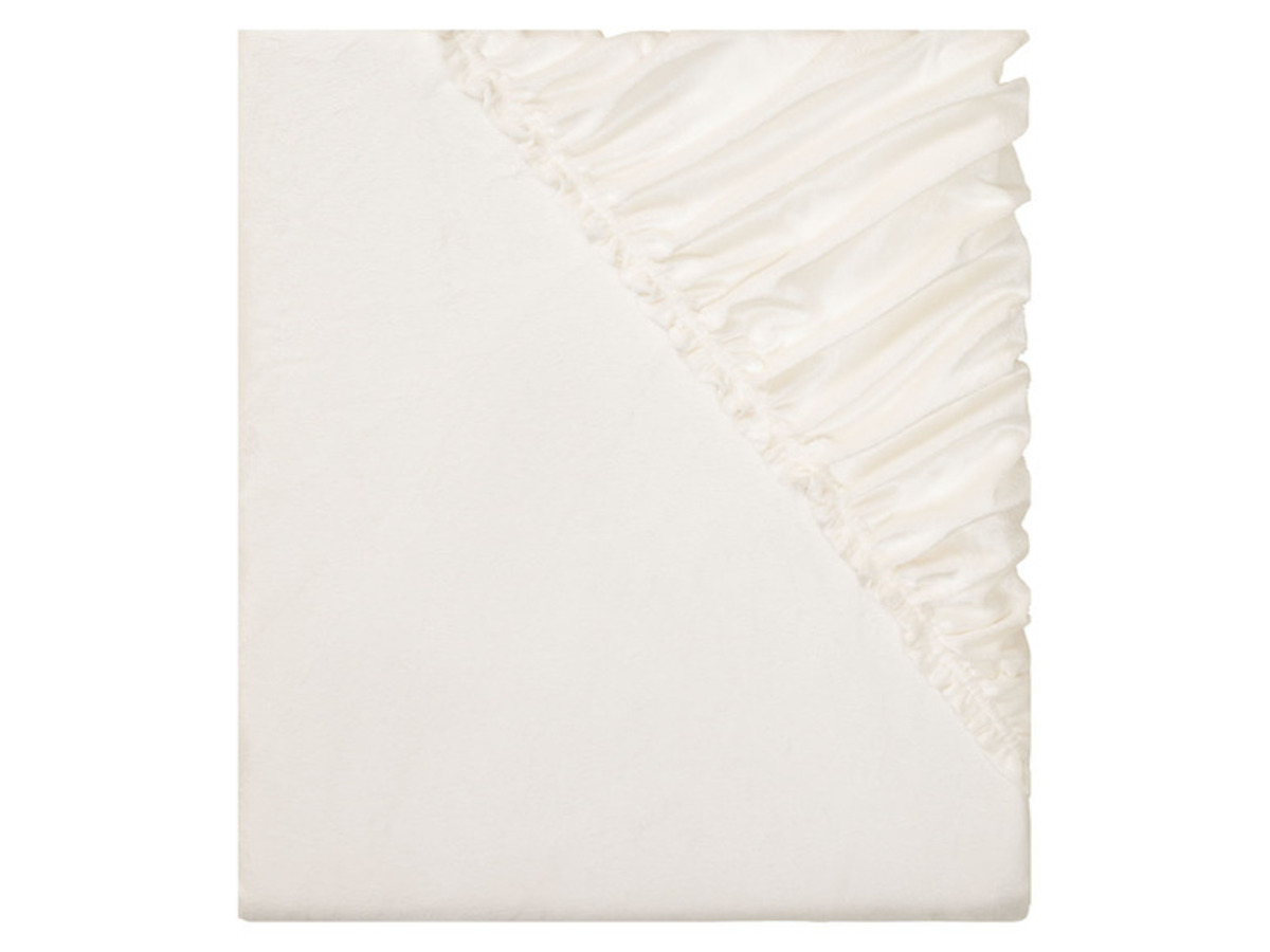 Bild 4 von LIVARNO home Plüsch Spannbettlaken, 90-100 x 200 cm